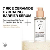 ANUA RICE CERAMIDE 7 SUERO HIDRATANTE DE BARRERA, Iluminador, Suero Hidratante para el Rostro, Arroz, Ácido Hialurónico, Niacinamida - details 0