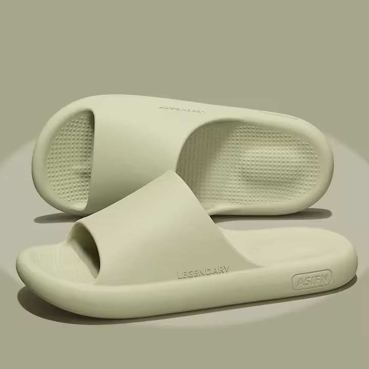 Zapatillas de Verano Suaves EVA Zapatos de Casa para Mujeres Antideslizantes con Suela de Nube para la Playa - 1