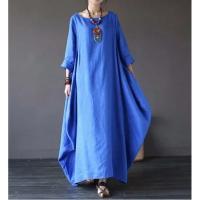Elegante Vestido de Mujer con Cuello Redondo Diseño Único con Borda de Volantes Color Sólido - details 5
