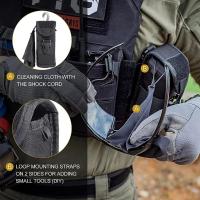 Bolsa colgante Molle para gafas, gancho portátil de liberación rápida, caja de almacenamiento para gafas de sol, bolsa transpirable de nailon 600D para gafas - details 9