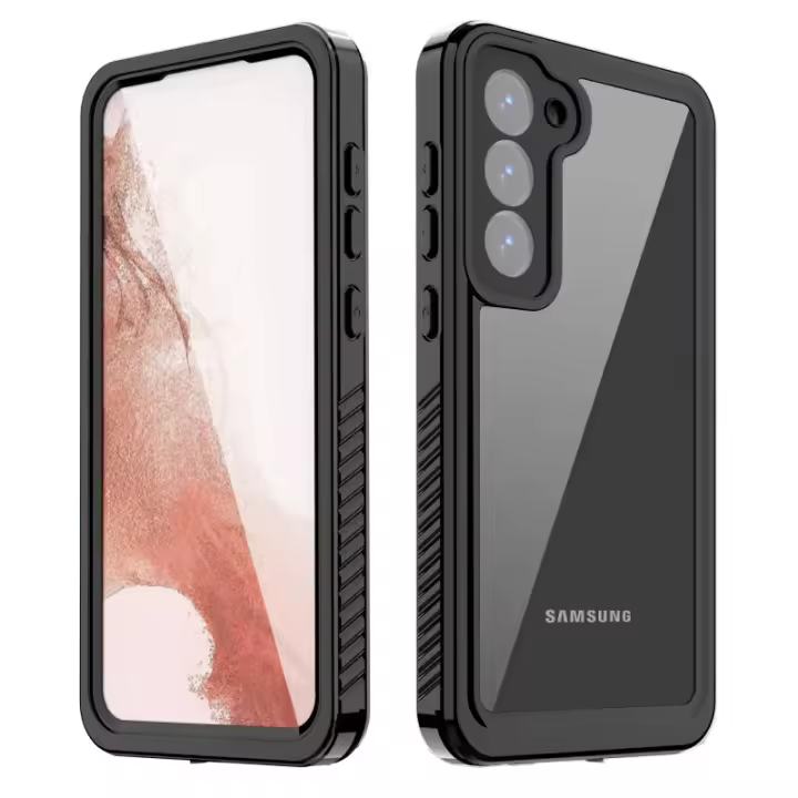 Funda Impermeable IP68 para Samsung Galaxy S20 S21 S23 FE Deporte al Aire Libre Resistente a Caídas y Polvo de TPU Geométrico - 1