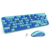 Lindo teclado y mouse inalámbricos 2,4G teclado silencioso de alto valor para niña - details 18