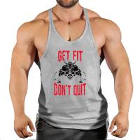 Camiseta sin mangas para hombre, chaleco de marca a la moda para gimnasio, ropa de tirantes para culturismo, Camiseta deportiva para entrenamiento y Fitness - details 10