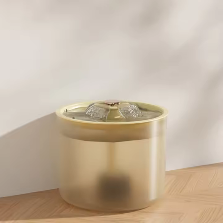 Cuencos para beber para gatos, fuente de agua para gatos de 1,8l, filtro automático silencioso, bebedero automático para gatos, alimentador eléctrico de plástico para mascotas para interiores - 1