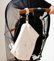 Bolsa de pañuelos para Bebe, organizer con Borde de Oso, multiples, Bolsa de maquillaje de viaje para Mamá - details 5