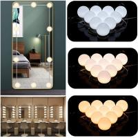 Bombillas LED para espejo de maquillaje, luces de tocador con USB, 12V, iluminación regulable para tocador de baño - details 2
