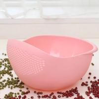 Colador de Arroz de Plástico Escurridor de Cocina con Asas Herramienta de Cocina para Lavar Verduras - details 4
