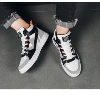 Zapatos de monopatín Unisex, Zapatillas altas de tenis transpirables, zapatos deportivos antideslizantes cómodos para jóvenes - details 15
