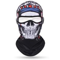 Gorro estampado para ciclismo, gorra de viento, máscara multifunción, forro para casco de Moto, pasamontañas de cara completa - details 7