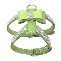 con lazo de imitación de diamante brillante, correa para el pecho para perros pequeños y medianos, antirotura - details 5