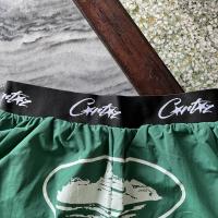 Pantalones cortos deportivos de secado rápido con logo de la tendencia de moda superior de 2025, pantalones casuales de playa de cinco piezas para parejas de verano - details 7