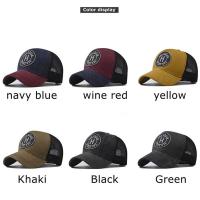Sombrero para el sol Gorra de béisbol de dos tonos Protección solar Gorra de malla transpirable Gorra ajustable de algodón Snapback Verano - details 15