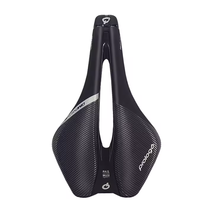 Prologo-asiento de titanio ultraligero para bicicleta de carretera, asiento con lazo de acero, dimensión de Tirox 143 - 1