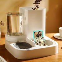 Alimentador automático para gatos y mascotas, dispensador de agua de gran capacidad, separación seca y húmeda, contenedor - details 1