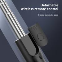 Soporte Multifuncional para Teléfono Móvil, Poste para Selfies, Trípode Especial para Transmisiones en Vivo, con Control Remoto Inalámbrico, Soporte Retráctil, Trípode Estable de Pie - details 1