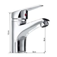 Mezclador de agua fría y caliente, tocador, cocina, montado en cubierta, baño, Palanca única, grifos de fregadero, envío directo - details 1