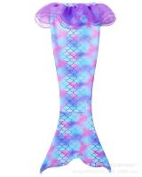 Conjunto de bikini de traje de baño de sirena de tres piezas, cola de sirena con aletas - details 11