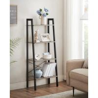 Estantería de 5 Niveles, Librería Industrial, Fácil de Montar, para Salón, Dormitorio, Cocina, Marrón Rústico y Negro LLS45X - details 63