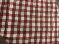Camisa de manga acampanada con cuello redondo a cuadros de talla grande Fat Mm - details 6
