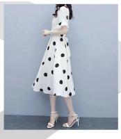 Vestido Midi de Cómodo Talla Grande Estilo Coreano para Mujeres Nueva Llegada Primavera-Verano - details 9