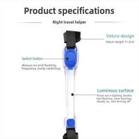 Collar brillante de seguridad para perros Resistente al agua, multicolor con luz LED intermitente - details 1