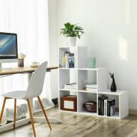 Estantería de Escalera con 6 Cajas Independiente, Para Oficina, Salón - details 1