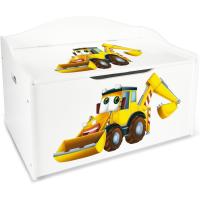 Caja de Juguetes Blanca con Almacenamiento Tamaño 68 x 42 x 46 Ideal para Dormitorio de Niños - details 14