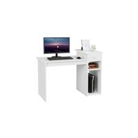 Mesa Escritorio con Soporte Monitor Mesa de Ordenador Estilo Industrial Mesa Oficina Estudio con 2 Orificios para Cables/Gancho Marrón Rústico 140x60x89cm - details 6