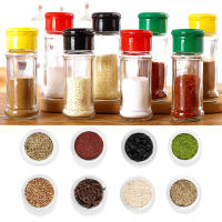 Frascos de plástico para especias, juego de Salero y pimentero, tarro de condimentos para barbacoa, bote de pimienta, utensilios de cocina, 5-20 piezas, 100ml - details 1