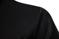 Camisas de vestir con cuello Henry para hombre, camisa de manga larga con contraste informal, esmoquin de negocios para boda y oficina, nueva moda - details 10