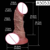 Leten SXXY Juguetes Sexuales de Silicona de Doble Capa con Ventosa, Tacto Suave de Piel, Tapón Anal de Dos Capas para Hombres Adultos - details 11