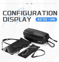 Kapvoe NEW Photochromic Bike Sunglasses Cycling for Men Blue Photochromism Glasses MTB New Bicycle Goggles Eyewear Sports UV400 - details 17