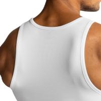 Camiseta sin mangas de secado rápido para hombre, ropa interior transpirable y ligera para hacer ejercicio, Fitness y musculación, novedad - details 6