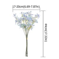 10 Uds. De flores artificiales de Oncidium de lujo, flor de orquídea de simulación elegante y realista, flores falsas de plástico para decoración del jardín del hogar - details 0
