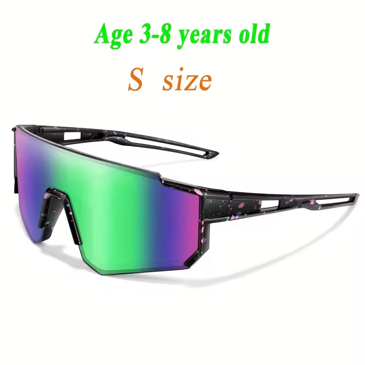 Gafas de Moda de Béisbol para Niños de 3 a 8 Años Cómodas y en Múltiples Colores - 1