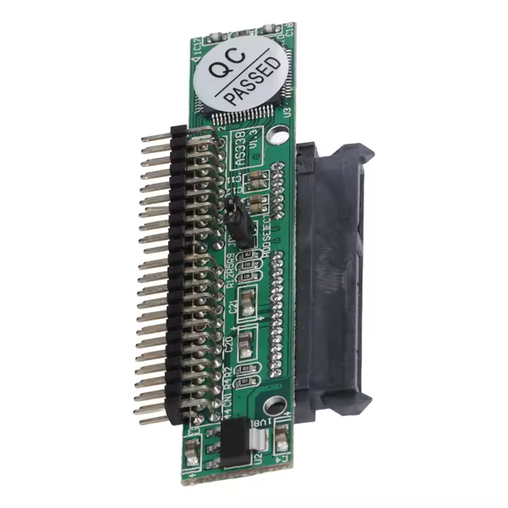 Adaptador SATA a IDE Serial ATA 7+15P hembra a 44 pines macho PATA convertidor de unidad de computadora - 1