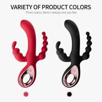 Consolador 3 en 1, vibrador de conejo para mujer, masturbador para orgasmo con punto G, tapón Anal, estimulador de clítoris, masturbación femenina, Juguetes sexuales 18 - details 7