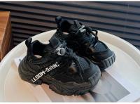 Zapatillas deportivas de malla para niño y niña, zapatos versátiles a la moda, antideslizantes, Color liso, 2024 - details 17