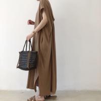 Vestido de Verano Vintage sin Espalda REALEFT Manga Corta, Cuello en V, Moda Casual para Mujeres - details 3