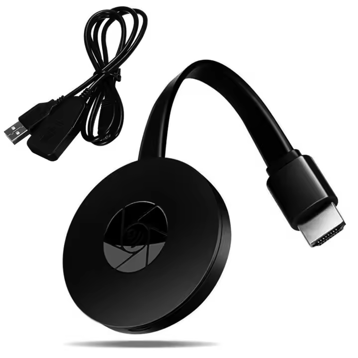 Dongle inalámbrico con Pantalla HDMI, 1080P, 2,4G, DLNA/AirMirror/Airplay/Miracast para iOS 8 +/Android 5,0 +/Mac/Windows 7 + - 1