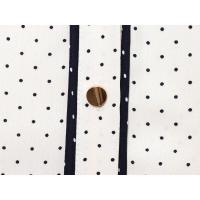 BUNO Vestido de moda para mujer con lunares y cinturón estilo camisa MIDI temperamento verano novedad - details 10