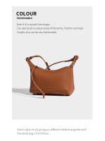 Nuevo bolso de moda estilo cometa, bolso baguette para las axilas, bolso oblicuo de un solo hombro de moda, bolso de mujer - details 7