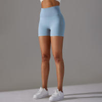 Hamidou pantalones cortos de Yoga para mujer, Shorts de Fitness para correr, ciclismo, transpirables, cintura alta, entrenamiento, gimnasio, Verano - details 49