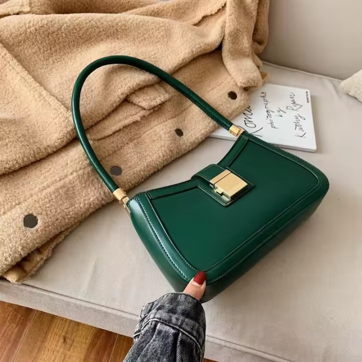 Bolso de hombro a la moda para mujer, bolso versátil informal sencillo, bolso para axila - 1