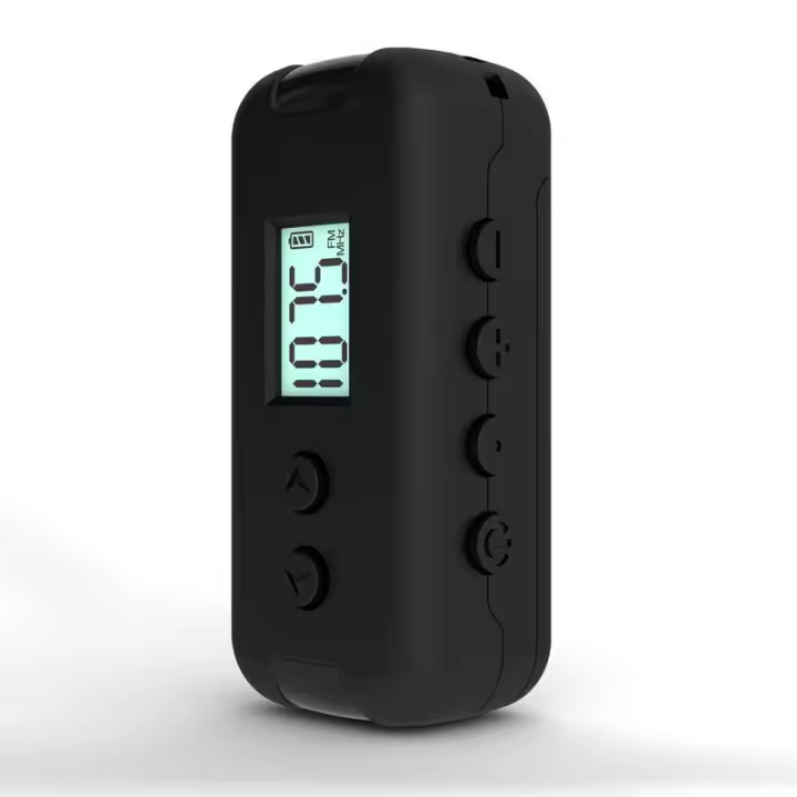 Receptor de Lenguaje Portátil FM Walkman Probador de Idioma Radiodifusión Cuatro O Seis - 1