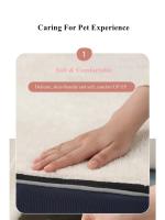 Cama de Memoria de Espuma para Mascotas Grande Almohada de Perro Desmontable y Lavable - details 12