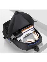 Mochila De Negocios Impermeable Para Hombres Mochila De Viaje Casual Con Capa De Computadora Para Estudiantes De Secundaria Material Oxford Y Nylon - details 2