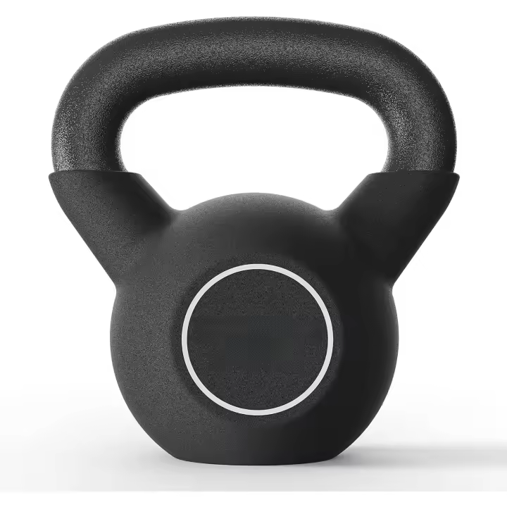 Pesa rusa, pesa rusa de hierro fundido de 4-16 kg con revestimiento de neopreno para fisicoculturismo y entrenamiento con pesas - 1