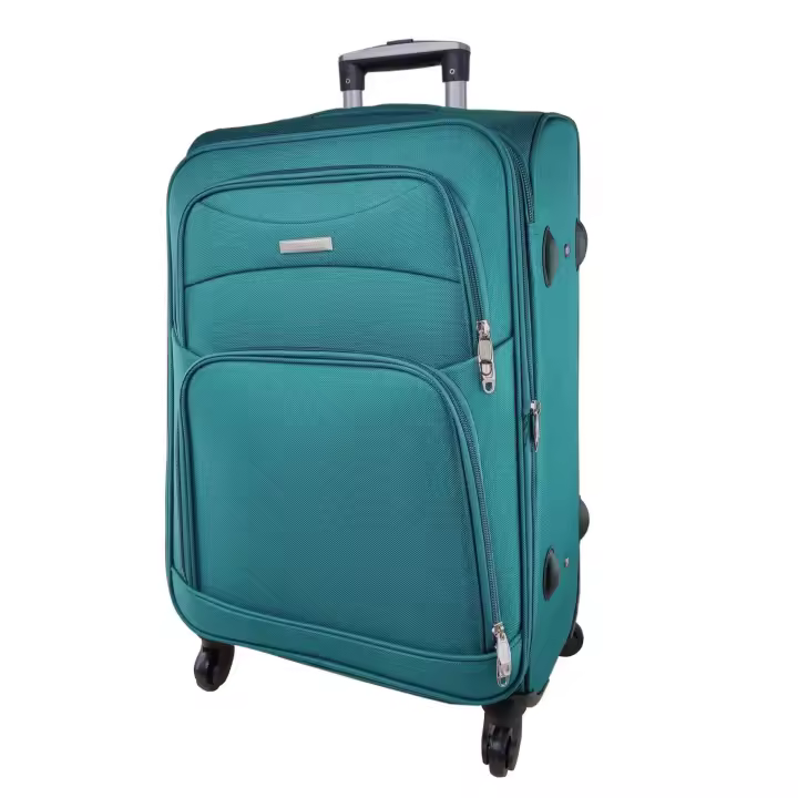 Maleta de Viaje de Lona Grande 75x46x28 cm, 4 Ruedas Giratorias 360 ° , Código de seguridad, Ligera y Compacta - Dorrego - 1