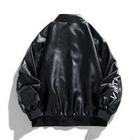 Chaqueta de Cuero Bordada Nueva Traje de Motocicleta Trendy para Hombres - details 4